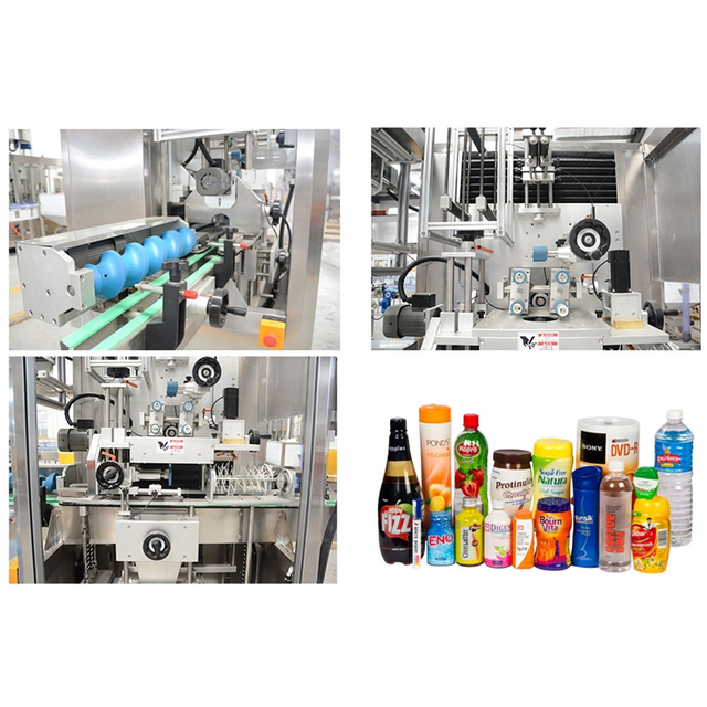 Máquina automática de etiquetado retráctil de botellas (SL-150)